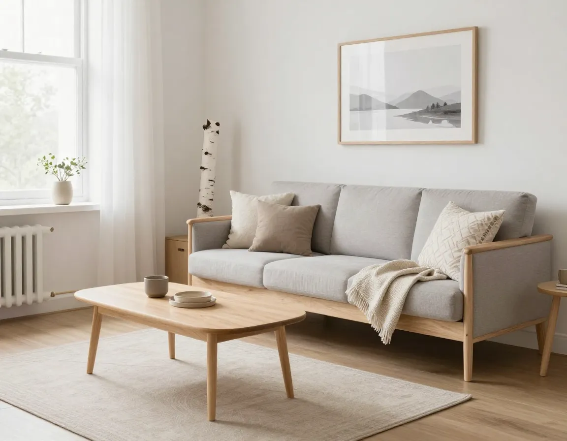 showroom med skandinavisk design